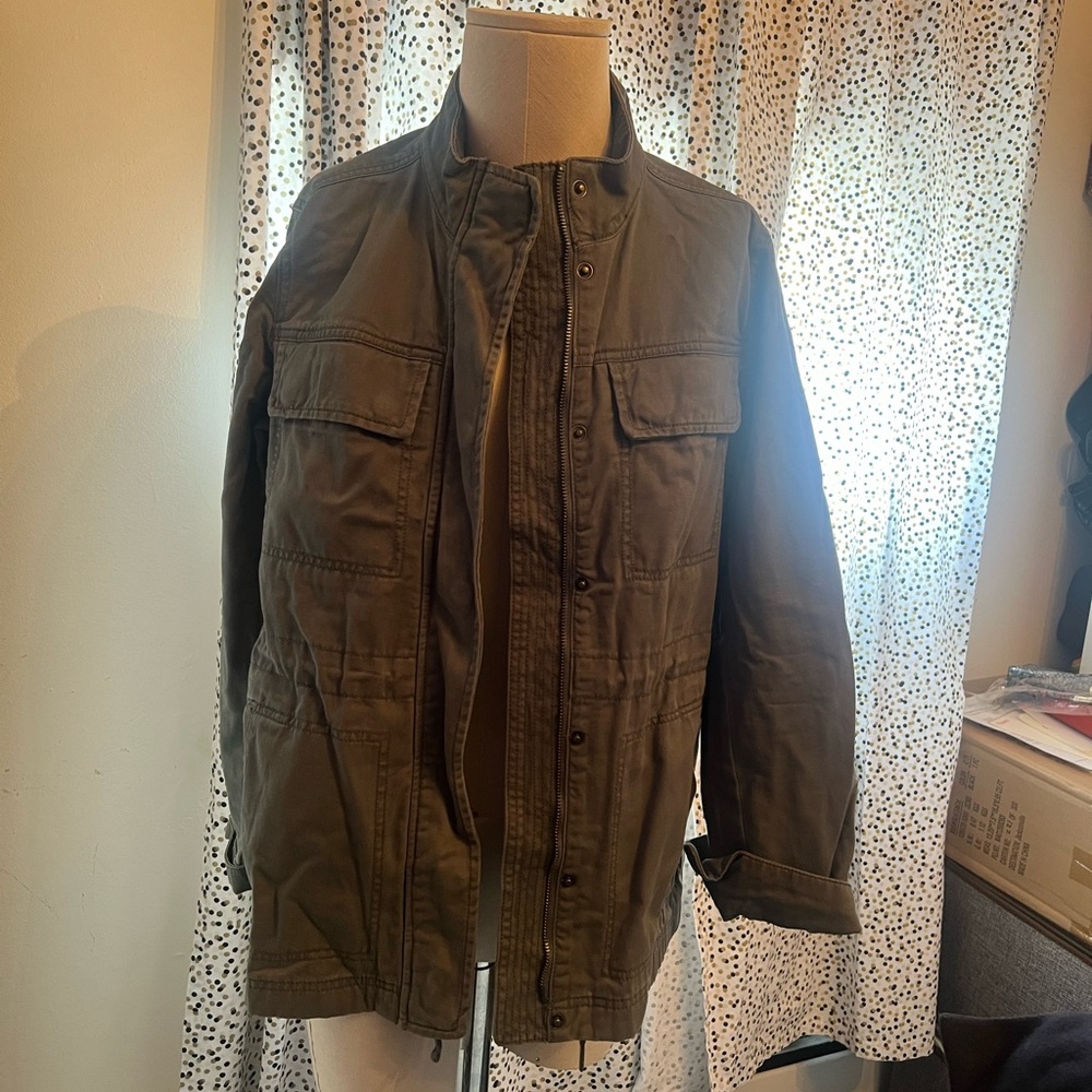 GAP Women's Olive Military Jacket